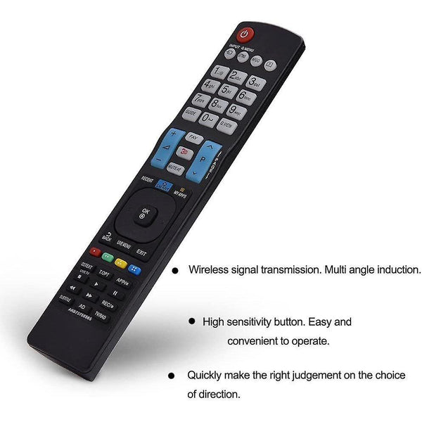 Robotic toys tihebeyan smart tv remote control akb73756565 replacement fit for lg smart tv