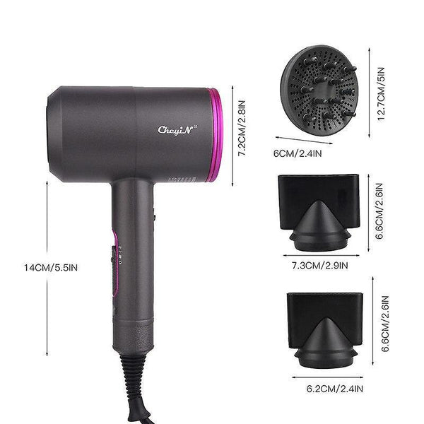 Hair dryers professional hair dryer negative ion blow dryer electric hairdryer barber salon tools hot cold