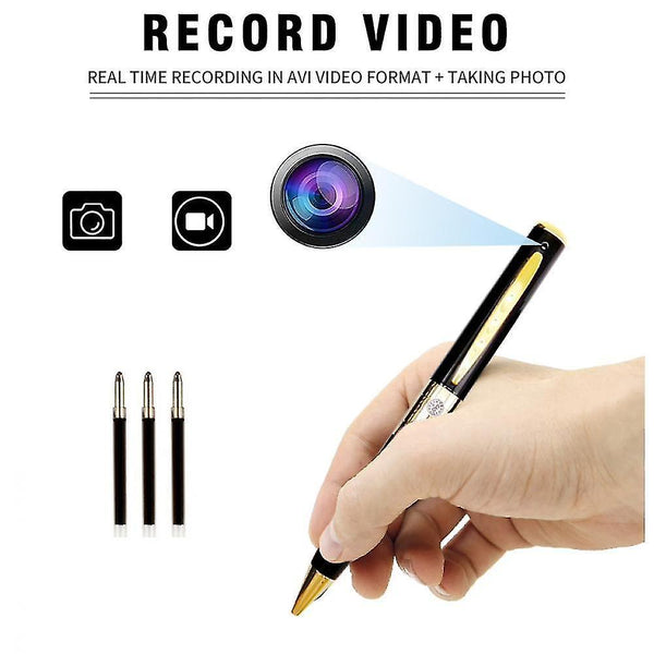 Surveillance cameras real time mini smart video hidden spy security camera business smart pen