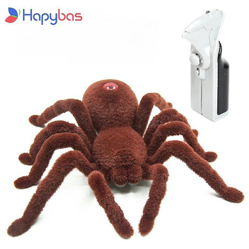 Robotic Toys Halloween Simulation Remote Control Infrared Realistic RC Spider Toy Prank Christmas gi