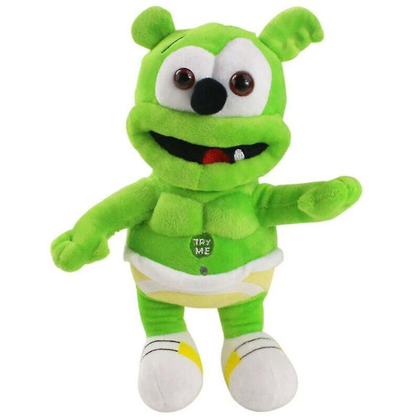 Stuffed Animals Singing I AM A GUMMY BEAR Musical Gummibar Plush Dolls 12" Teddy Toys Kid Christmas