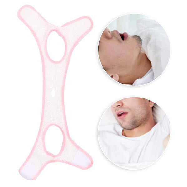 Anti Snore Chin Strap Chin Straps For Snoring Adjustable white Medical Tape & Bandages