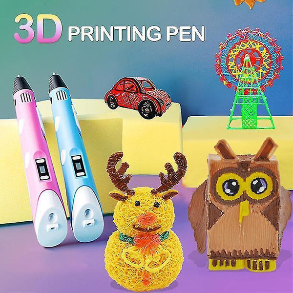 3D Printers 3D pen screen diy 3d printing pen with abs pla filament creative toy Christmas gift 3 d