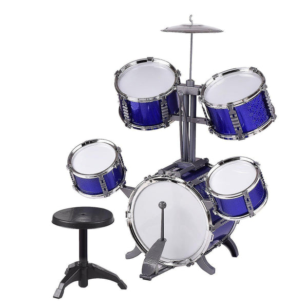 Drum kits kinderen kids jazz drum set kit musical instrument educatief speelgoed 5 drums and one symbal design