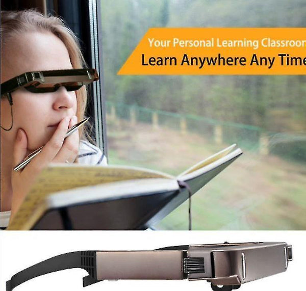 3D Glasses Vision 800 smart wifi glasses wide hd screen portable video 3d glasses private theater wi