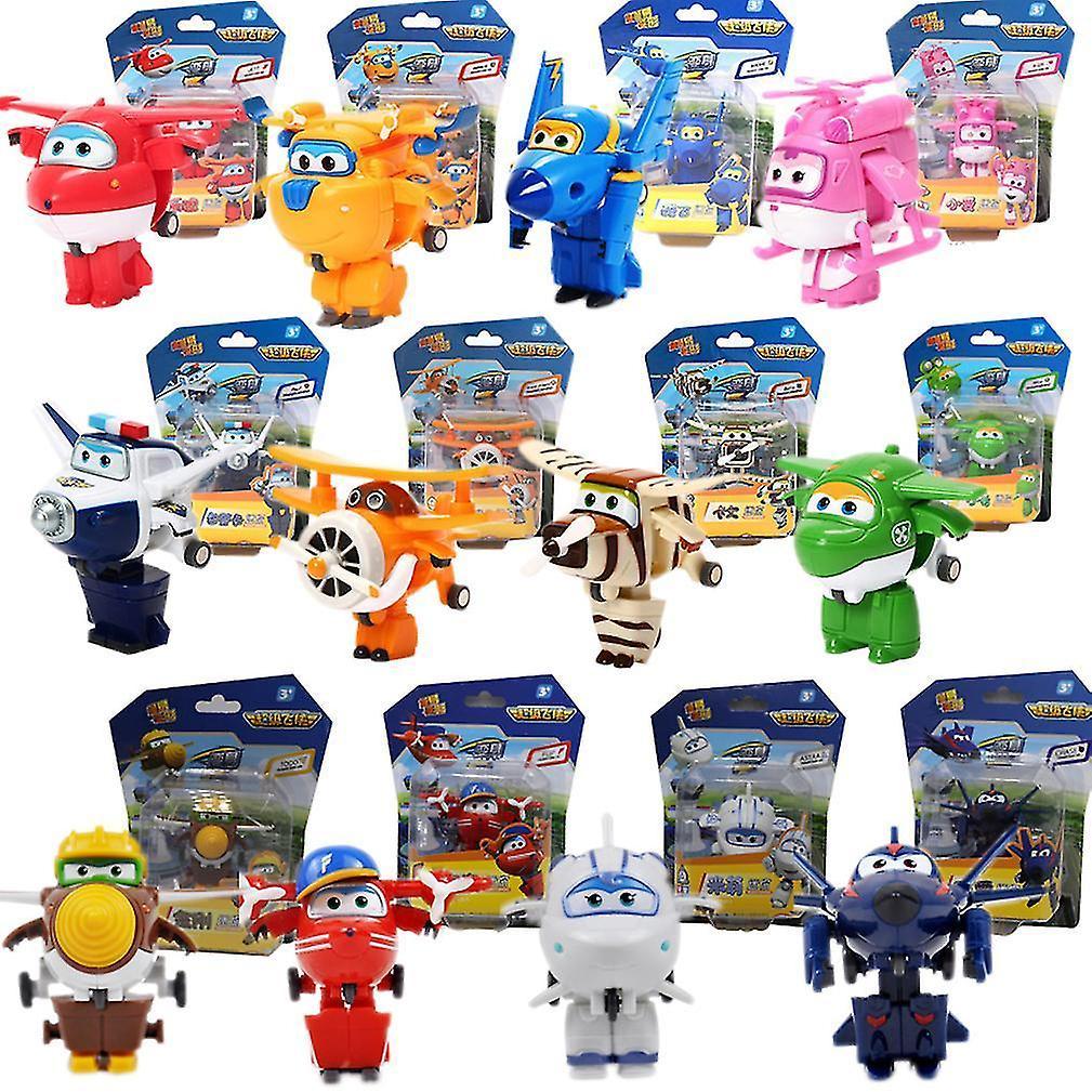 12 Styles Super Wings Action Figure Toy GR1060