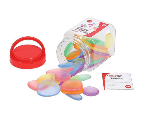 54109 Clear Junior Rainbow Pebbles GR3072