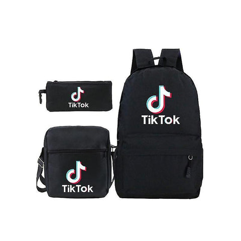 3piece Tik Tok School Bag Backpack Shoul GR4813