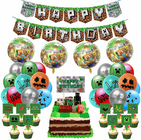 Party Games Pixel Style Birthday Party S GR49651