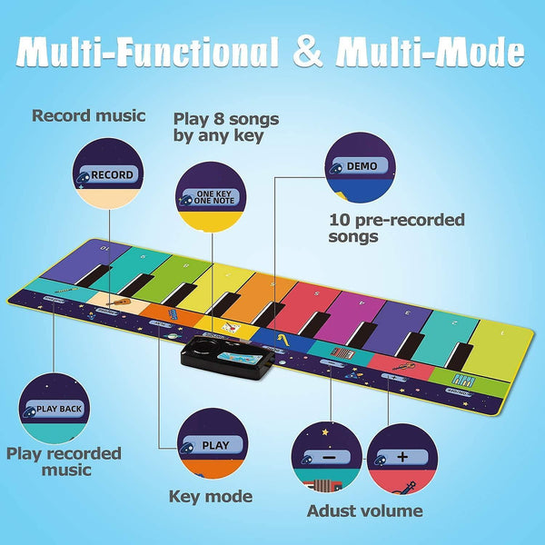 Toy Instruments Kids Music Mat 100 Sound GR66747