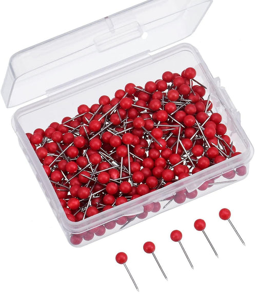 World Globes Map Tacks Push Pins 1/8 Inc GR75223