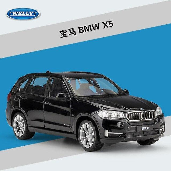 Toy Cars 1:24 BMW X5 SUV car die casting alloy car model ornaments collection of children's toys Bla