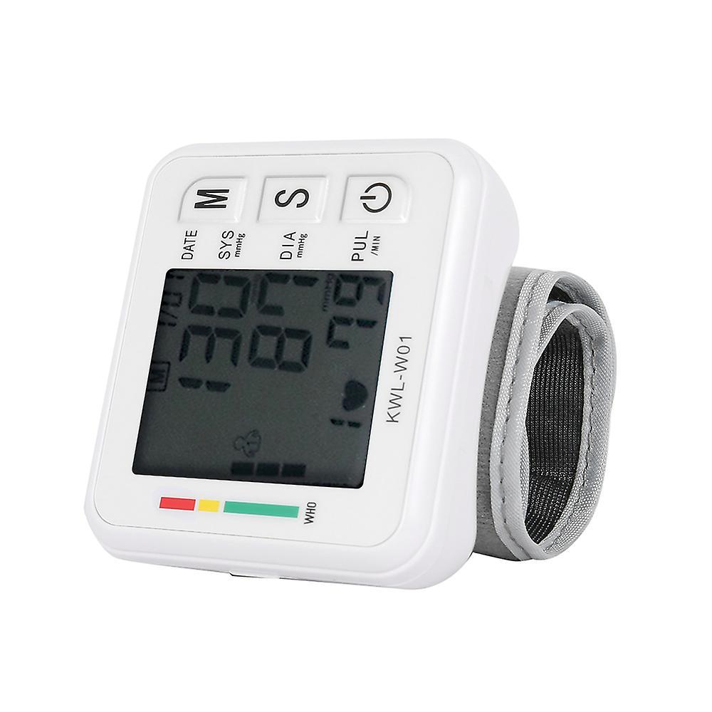 Professional Lcd Wrist Blood Pressure Monitor Heart Beat Rate Pulse Meter Measure Blood Pressure Monitors