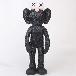 Video game consoles black 12" kaws exhibition sesame street kaws bff pvc toy