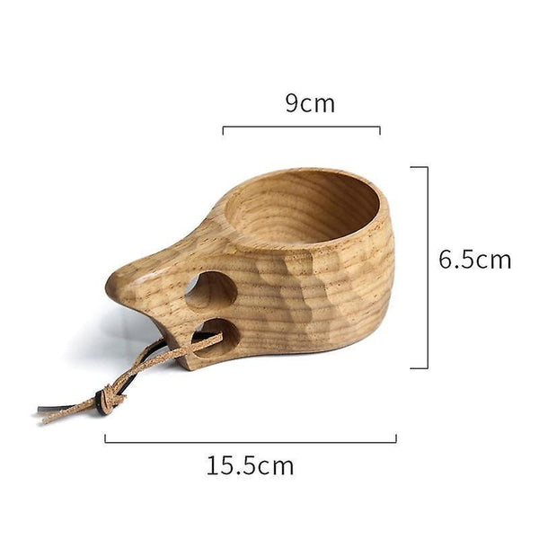 Coffee tea cups 1pcs 200ml high quality of jujube wood scandinavia wooden cup curly water cup