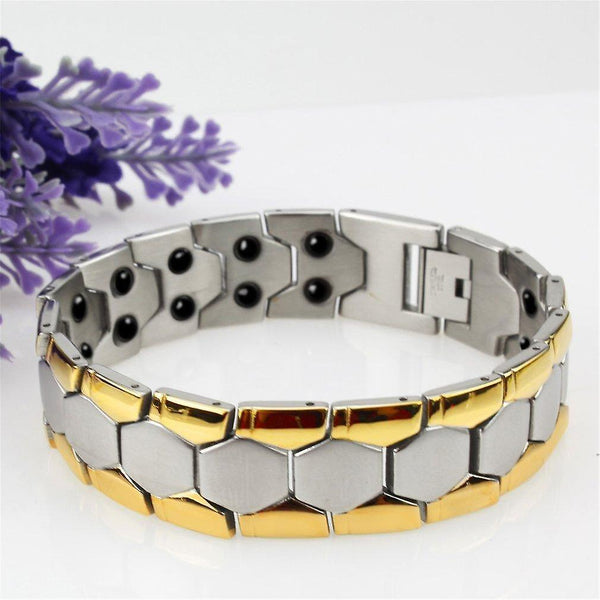 Bracelets stainless steel titanium bracelet health care germanium magnet bracelet