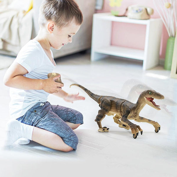 Robotic Toys RC Dinosaur 2.4G Raptor Velociraptor Simulation rc Animal Remote Control|RC Animals