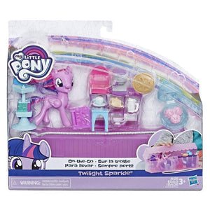 Video game consoles my little pony toy on-the-go twilight sparkle