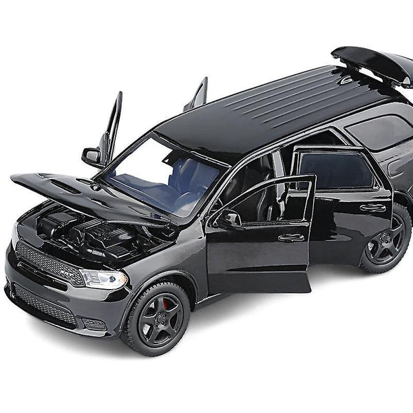 Toy Cars 1/32 Dodge Durango SRT SUV Metal Model Black