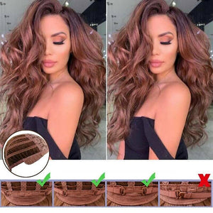 Wigs HOT FASHION Women Long Curly Hair Wig Natural Wave Brown Cosplay Party Full Wigs