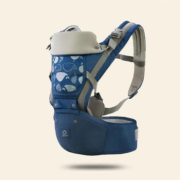 Baby carriers ergonomic baby carrier infant baby hipseat waist carrier blue