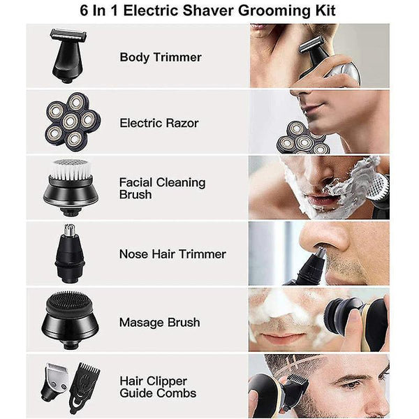 Electric razors rechargeable electric shaver hair beard trimmer