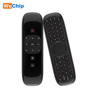 Remote controls w2 2.4G air mouse wireless keyboard with touchpad mouse