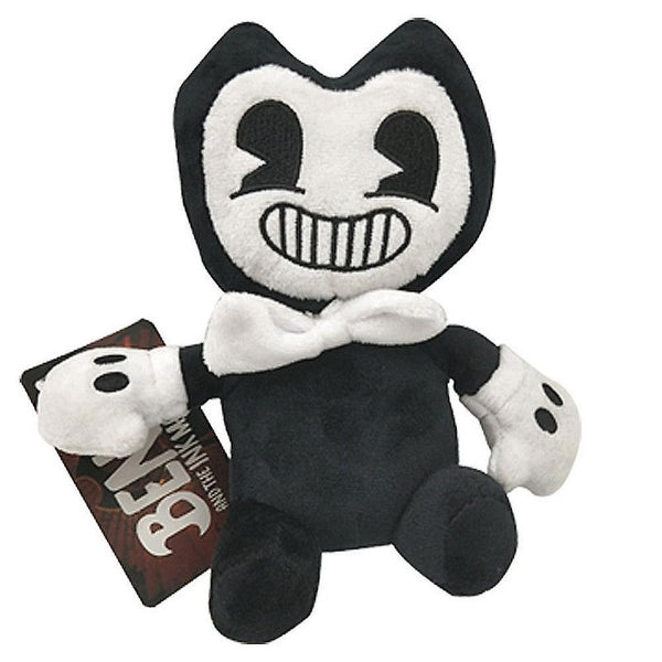 Stuffed animals 5pcs bandy and ink machine dolls bendy thriller game bandy plush toy