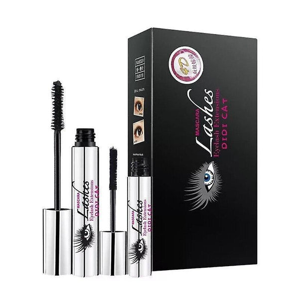 Mascara 1 set 4d fiber lashes mascara solid fiber mascara