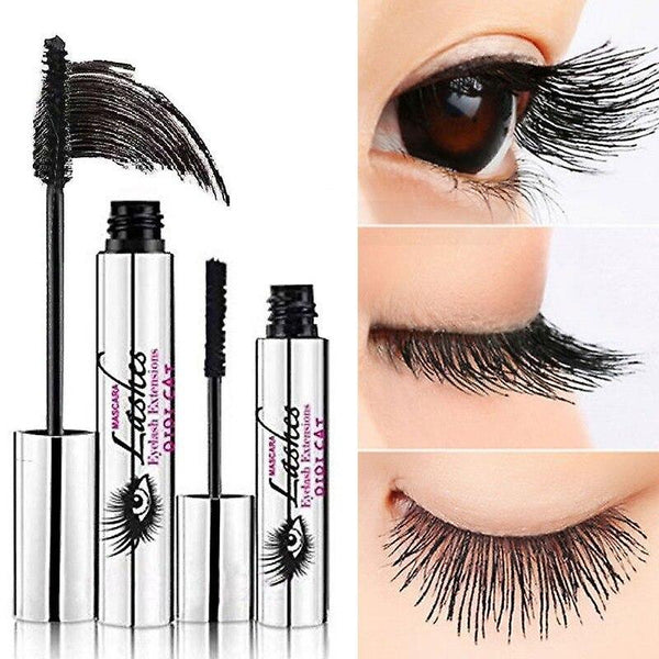 Mascara 1 set 4d fiber lashes mascara solid fiber mascara