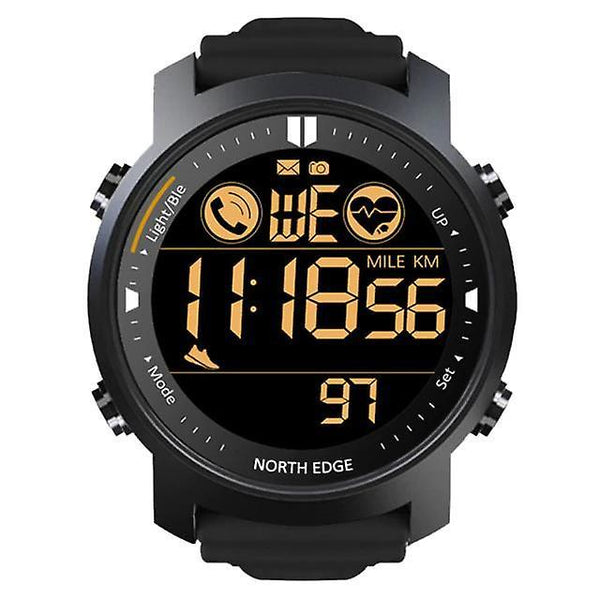 Watches men's digital watch military waterproof black