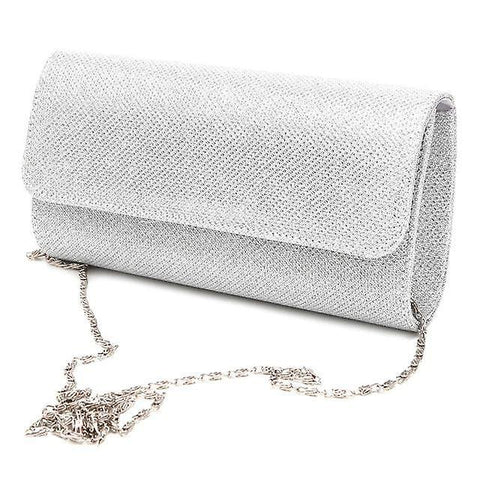 Handbags 20cm women's evening shoulder bag bridal clutch party prom handbag|wedding handbag silver