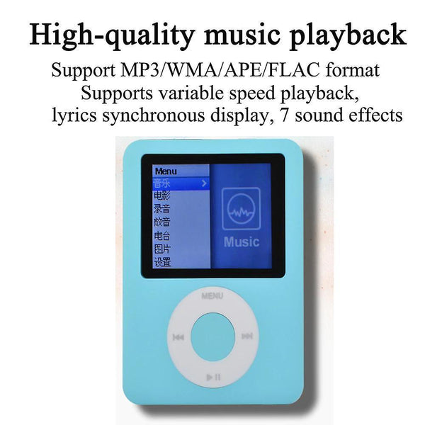 Mp3 players mini mp3 music high quality portable mp3 red