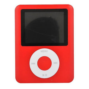 Mp3 players mini mp3 music high quality portable mp3 red