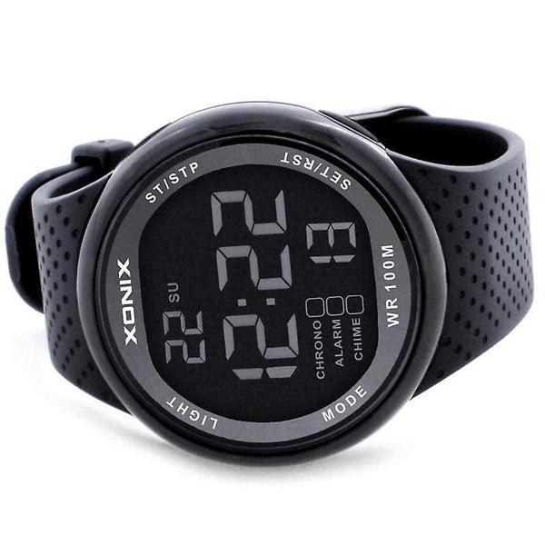 Watches professional diving swim watch men 100m waterproof digital sport watches black