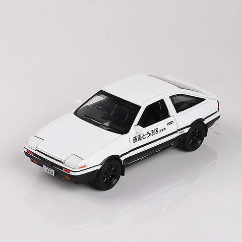 Toy Cars 1:28 Toyota AE86 Alloy metal Toy Car Model White