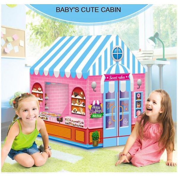 Play Tents Tunnels Children's Folding Play Tents Toys Games Tent Dessert House Tent