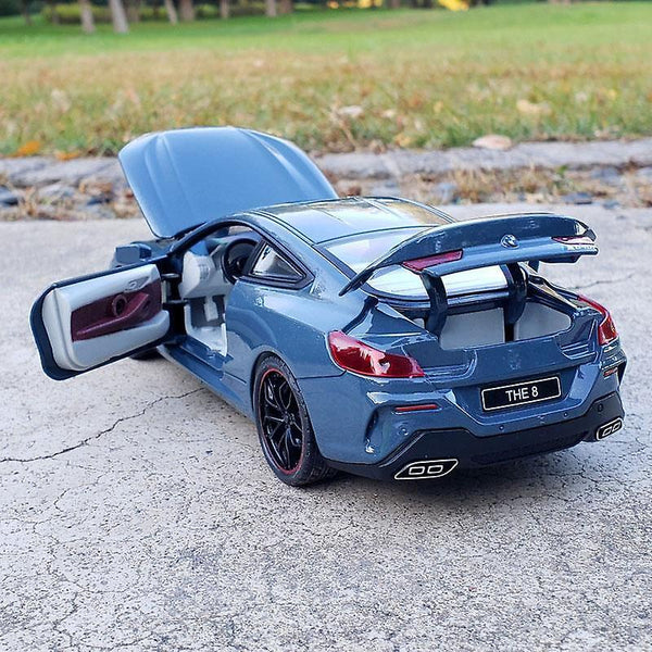 Toy Cars BMW M8 Alloy Model Vehicles Toy Car Model Blue