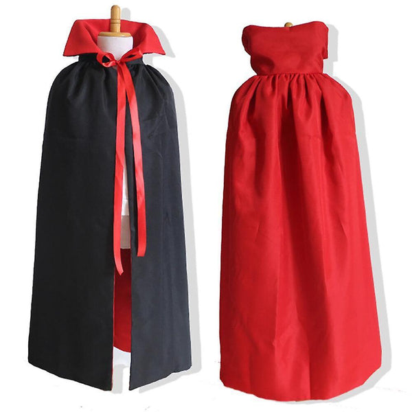 Costumes Halloween Vampire Double Sided Cape Dracula Devil Cloak Dress Cosplay Costume