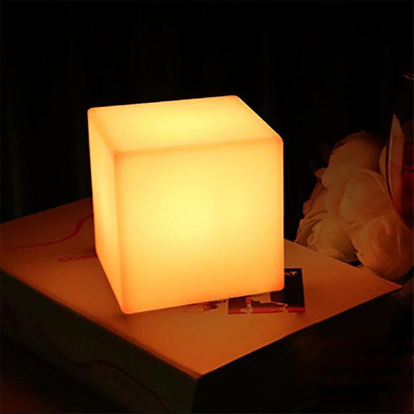 Lamps led cube waterproof rechargeable night light