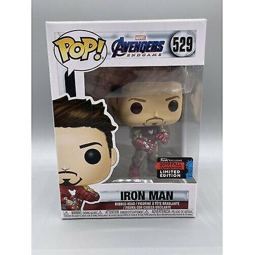 Action Toy Figures FUNKO POP Marvel Avengers:Endgame Tony Stark Iron Man 529 Action Figure Toys