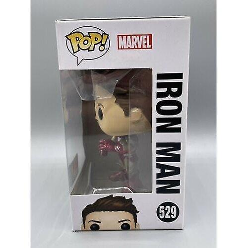 Action Toy Figures FUNKO POP Marvel Avengers:Endgame Tony Stark Iron Man 529 Action Figure Toys