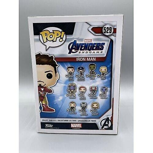 Action Toy Figures FUNKO POP Marvel Avengers:Endgame Tony Stark Iron Man 529 Action Figure Toys