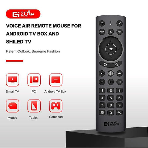 Remote controls g20s pro voice air remote mouse backlight infrared