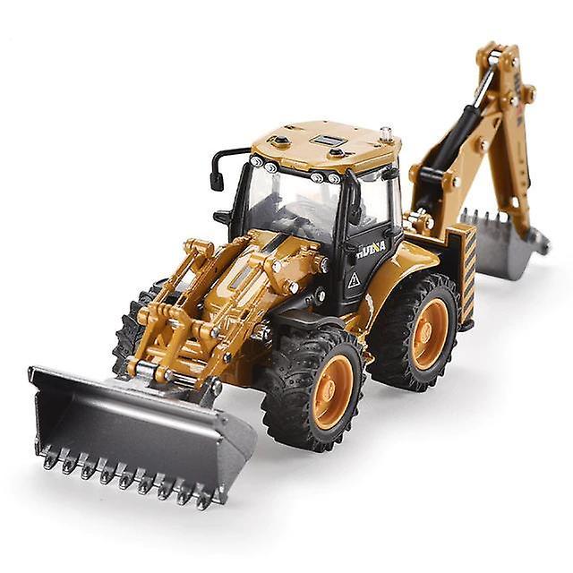 Toy cars 1:50 diecast 4 wheel alloy excavator model