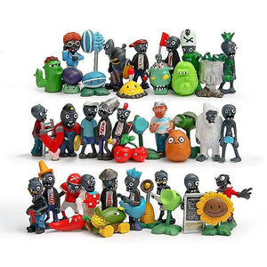 Video Game Consoles 40pcs Plants vs Zombies Toys Action Figures Christmas gift