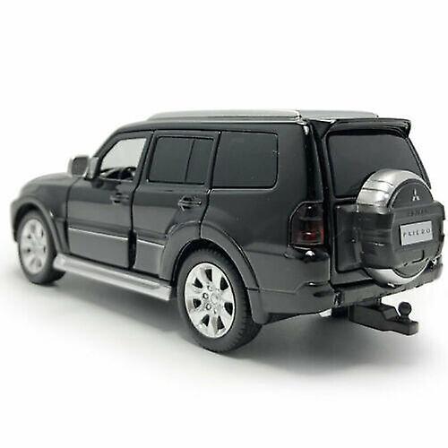 Toy cars 1:32 mitsubishi pajero suv model car diecast toy vehicle black