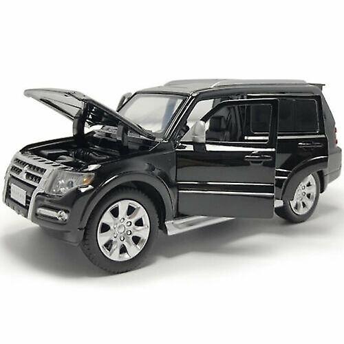 Toy cars 1:32 mitsubishi pajero suv model car diecast toy vehicle black