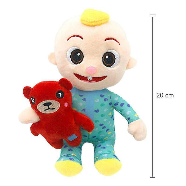 Stuffed animals kids baby jj boy hug the bear musical toys soft plush doll stuffed toys 20cm