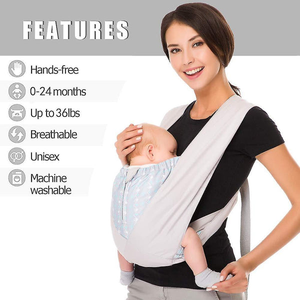 Baby carriers baby carrier natural cotton ergonomic baby carrier backpack grey